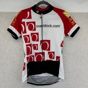 NWT Canari Womens Medium Cycling SS Jersey 3/4 Zip